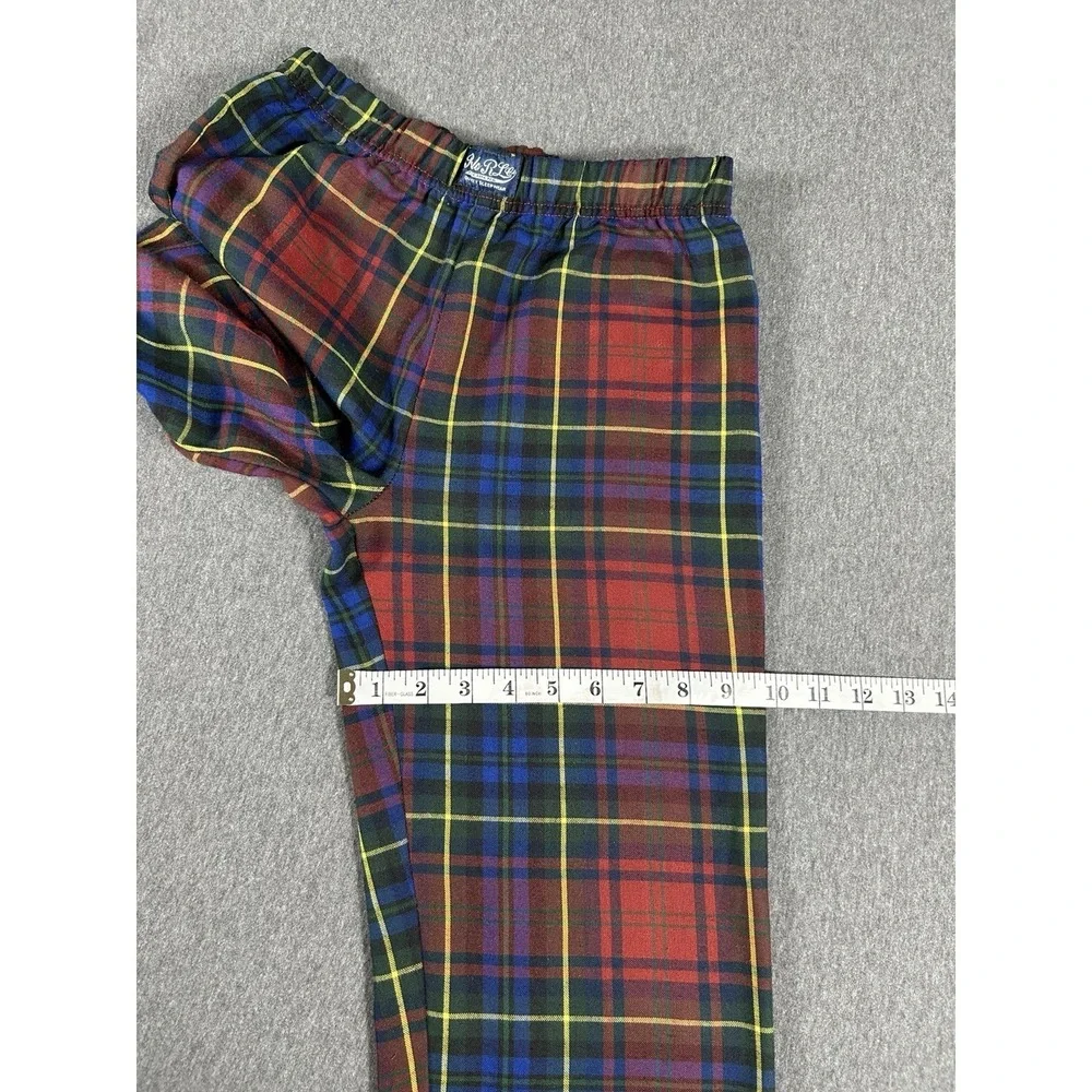 Polo Ralph Lauren Boys Plaid Sleepwear Pajama Pants Size 12